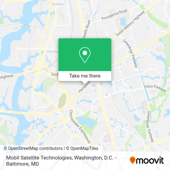 Mobil Satellite Technologies map