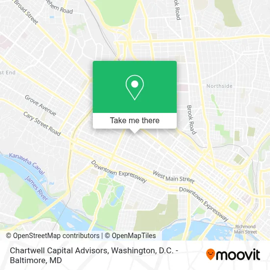 Chartwell Capital Advisors map