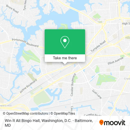 Win It All Bingo Hall map