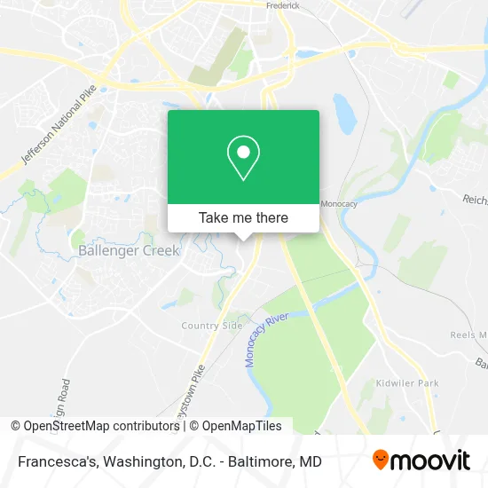 Francesca's map