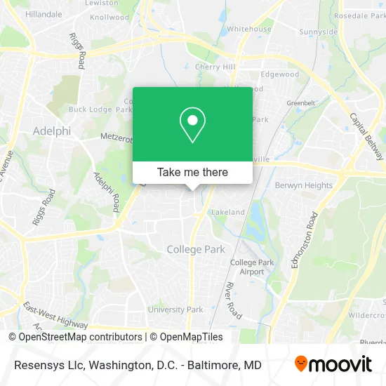 Resensys Llc map