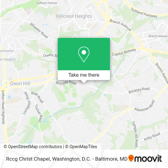 Rccg Christ Chapel map