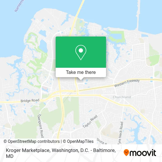 Kroger Marketplace map