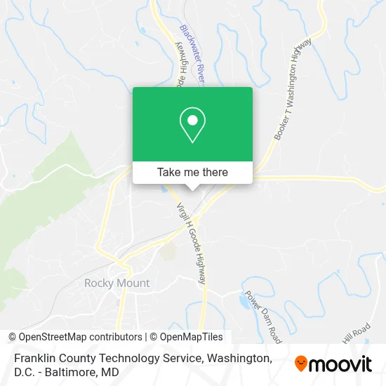 Franklin County Technology Service map