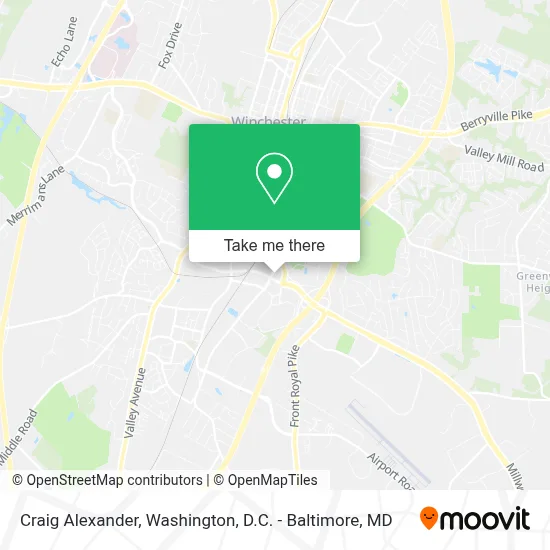Craig Alexander map