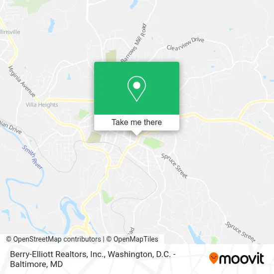 Berry-Elliott Realtors, Inc. map