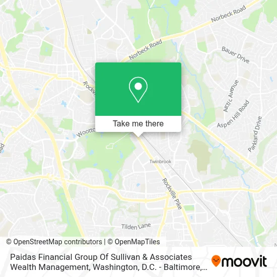 Paidas Financial Group Of Sullivan & Associates Wealth Management map
