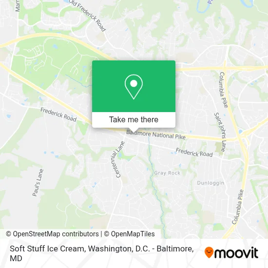 Soft Stuff Ice Cream map
