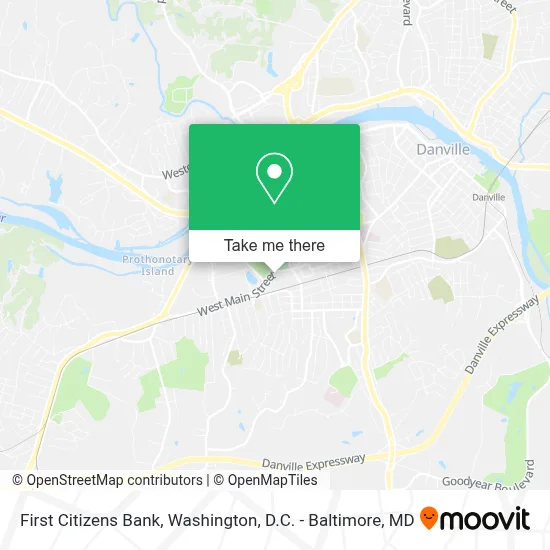 First Citizens Bank map