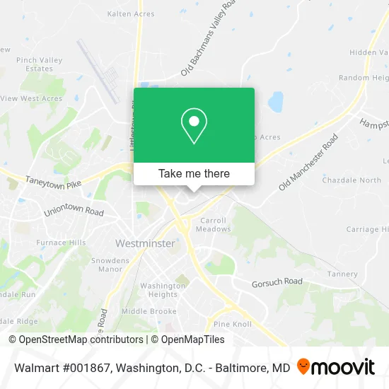 Walmart #001867 map
