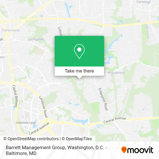 Barrett Management Group map