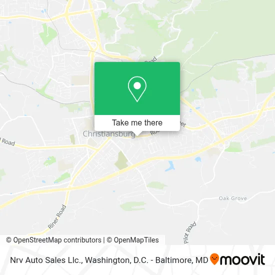 Nrv Auto Sales Llc. map