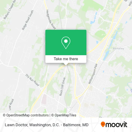 Lawn Doctor map