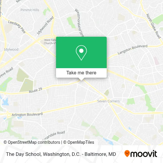 The Day School map