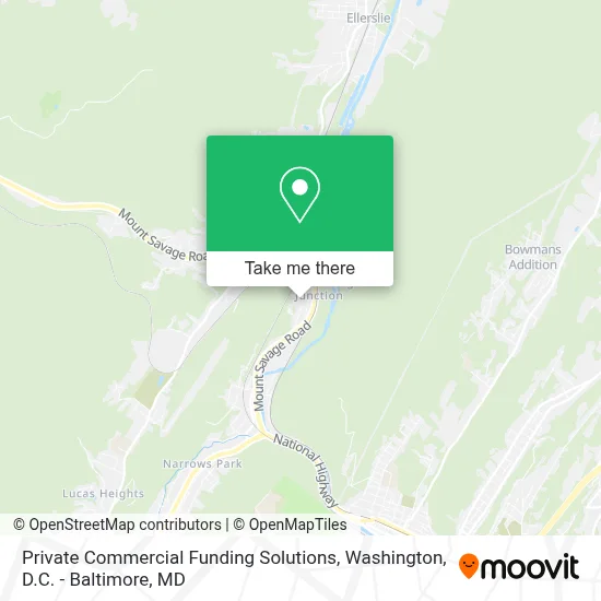Private Commercial Funding Solutions map