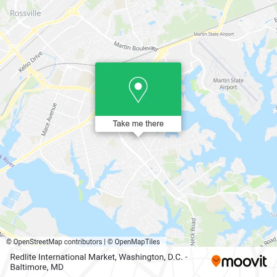 Redlite International Market map