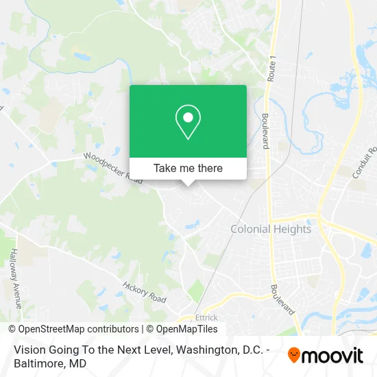 Vision Going To the Next Level map