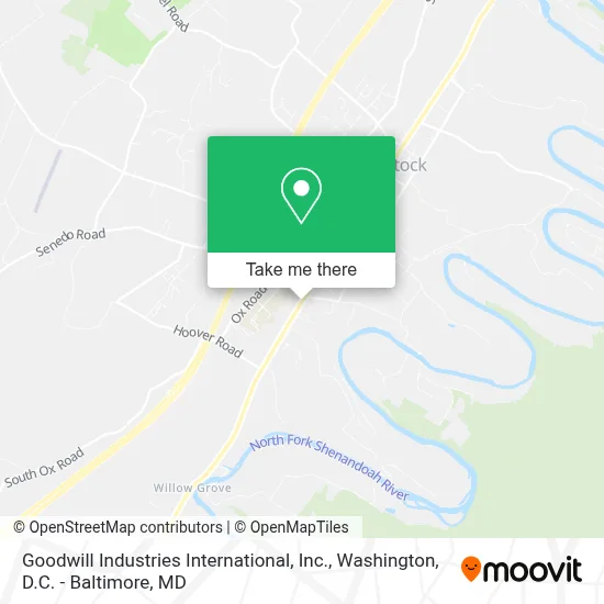Goodwill Industries International, Inc. map