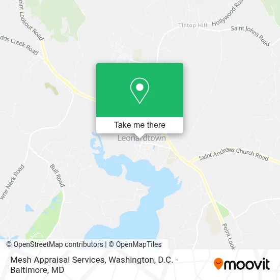 Mesh Appraisal Services map