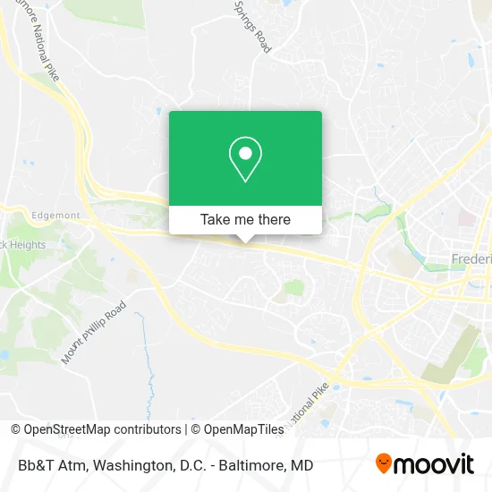 Bb&T Atm map