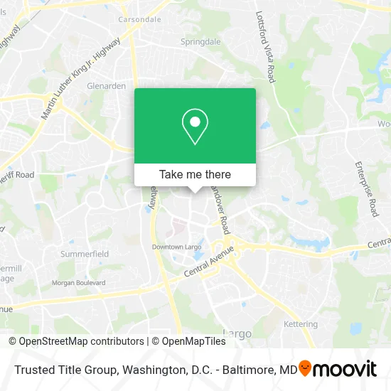 Trusted Title Group map