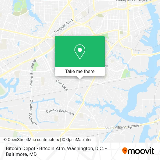 Bitcoin Depot - Bitcoin Atm map