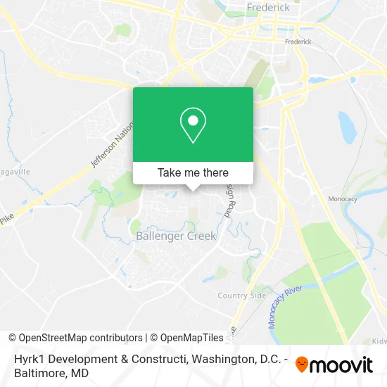 Hyrk1 Development & Constructi map