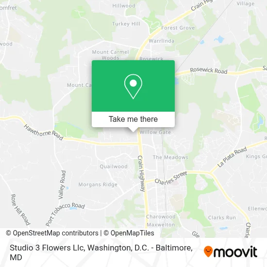 Studio 3 Flowers Llc map