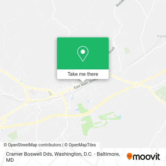 Cramer Boswell Dds map
