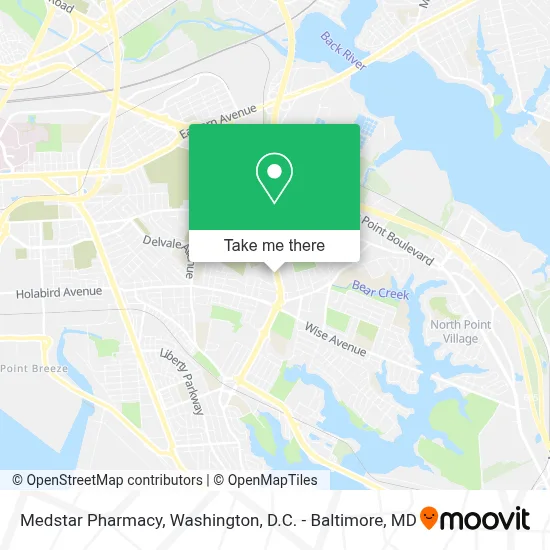 Medstar Pharmacy map