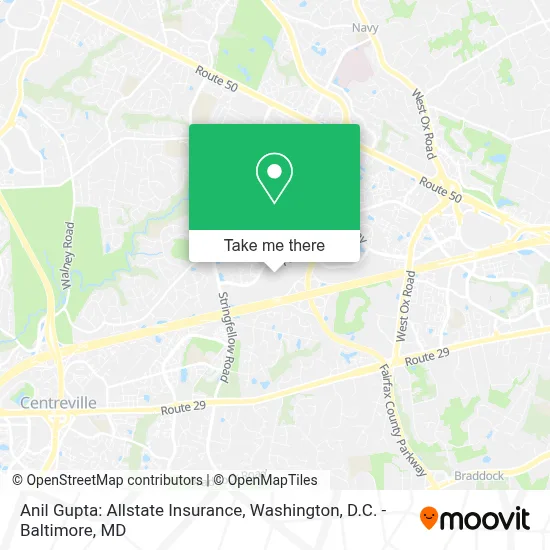 Anil Gupta: Allstate Insurance map