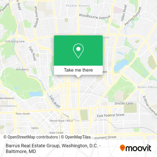 Barrus Real Estate Group map