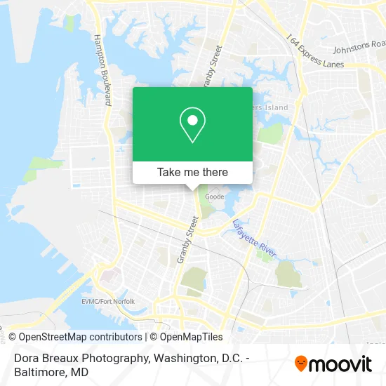Dora Breaux Photography map