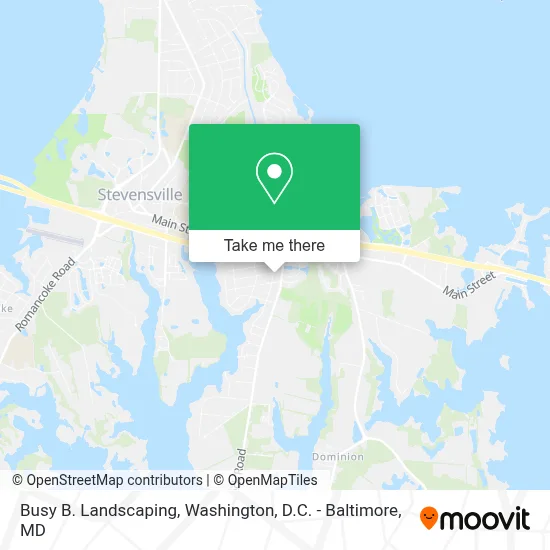 Busy B. Landscaping map