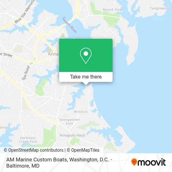 AM Marine Custom Boats map
