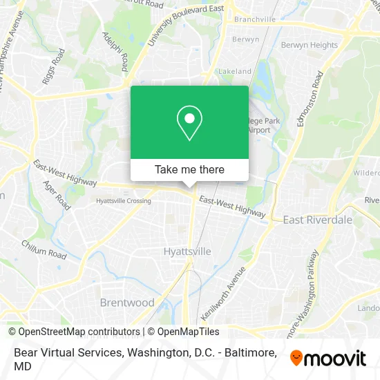 Bear Virtual Services map