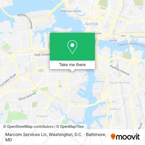 Marcom Services Llc map