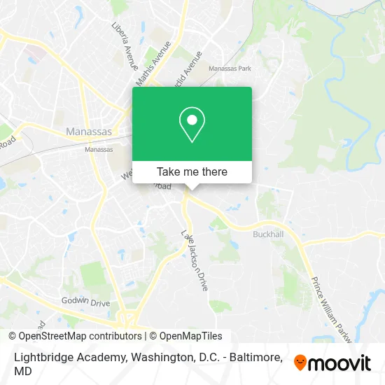 Lightbridge Academy map