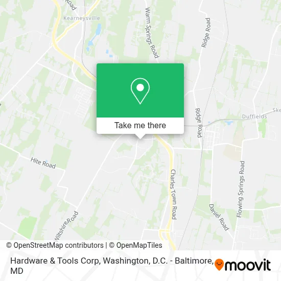 Hardware & Tools Corp map