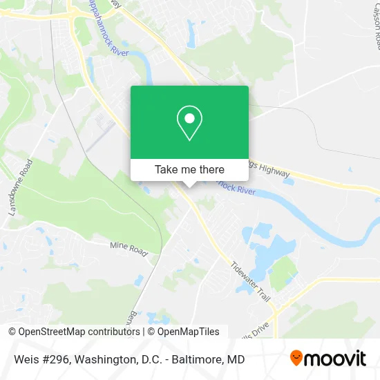 Weis #296 map