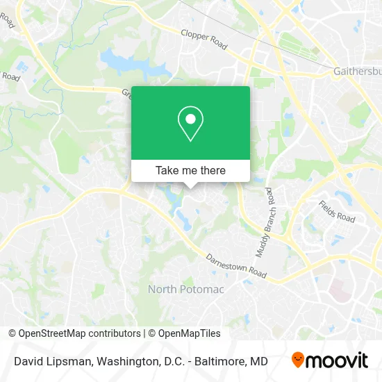 David Lipsman map