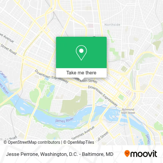 Jesse Perrone map