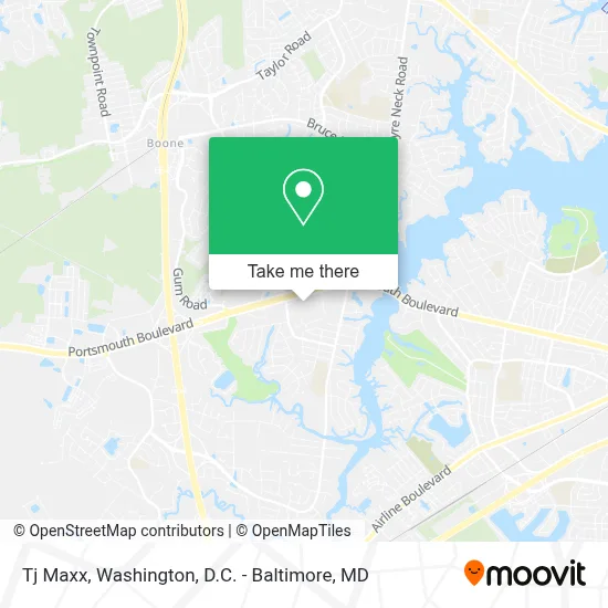 Tj Maxx map