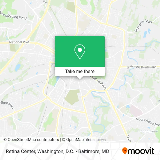 Retina Center map