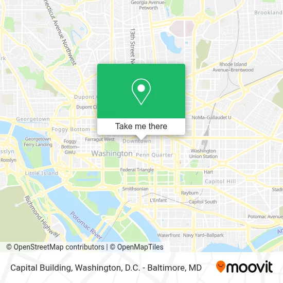 Capital Building map
