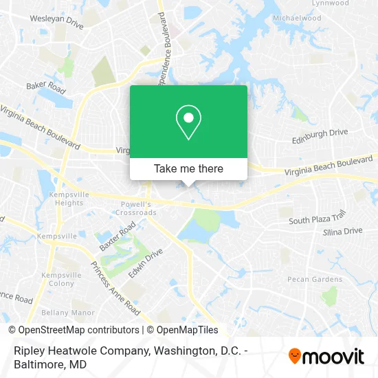 Ripley Heatwole Company map