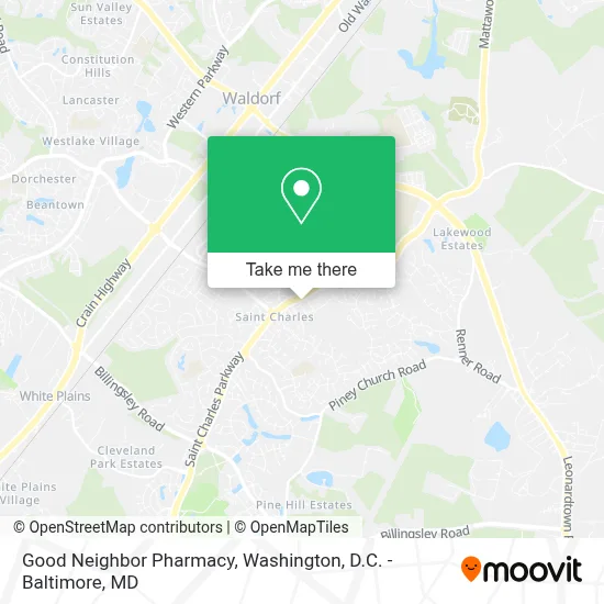 Good Neighbor Pharmacy map