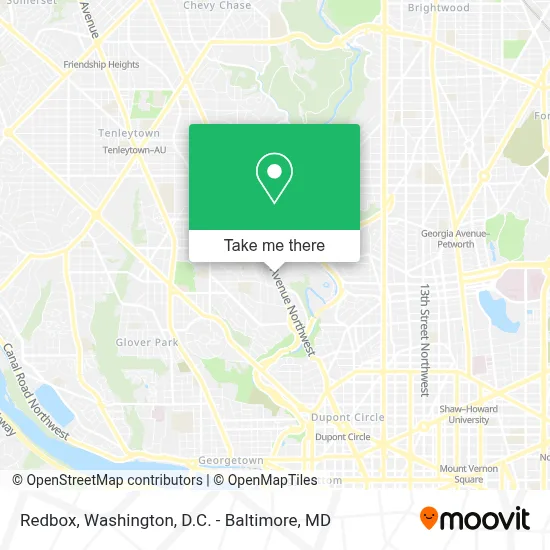 Redbox map