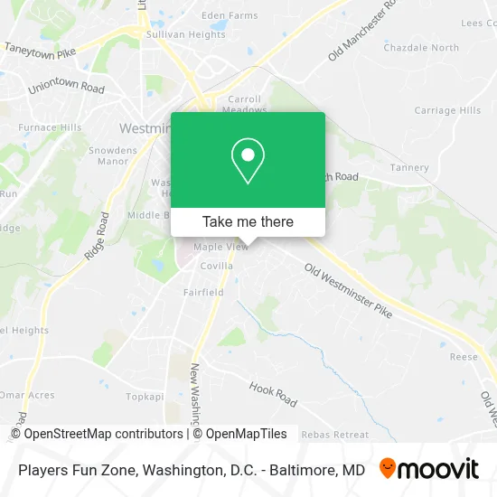 Players Fun Zone map