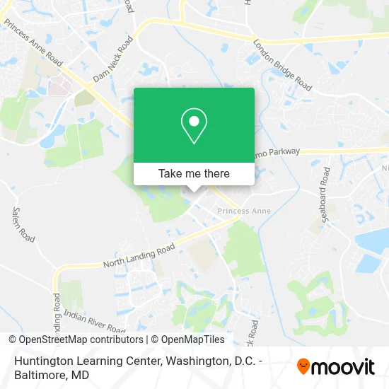 Huntington Learning Center map